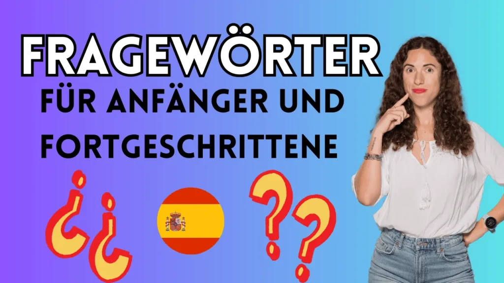 fragewörter spanisch