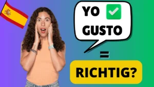 gusto gusta spanisch