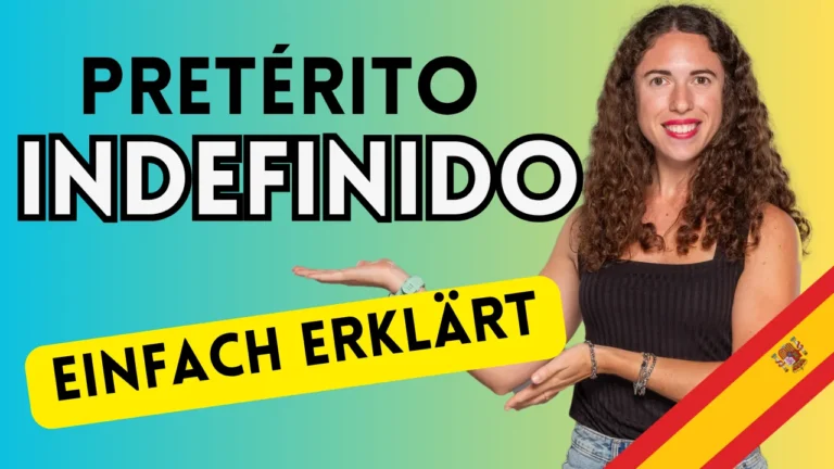 spanisch üben indefinido