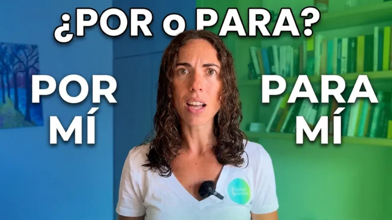 für mich spanisch para mi por mi
